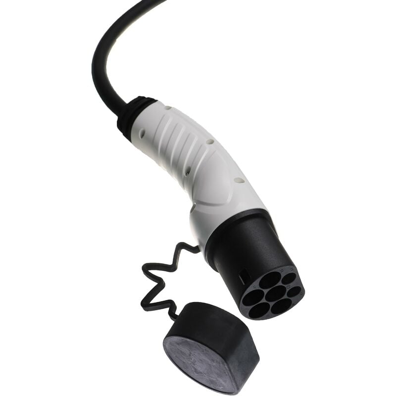 vhbw Câble de recharge type 2 vers prise euro F compatible avec Peugeot  e-208, e