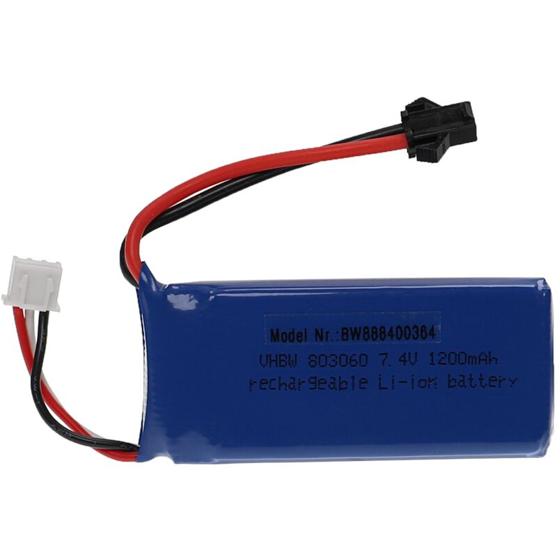 MMOBIEL 2 pcs. Câble Chargeur USB avec indicateur LED, Compatible avec Les  Batteries LiPo 800mA 2S 7.4V pour Drones/quadcopters/véhicules RC avec