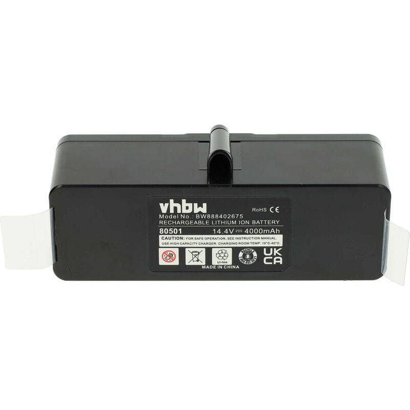 Batterie Li-ion 5200mAh adaptée à la batterie iRobot Roomba 500