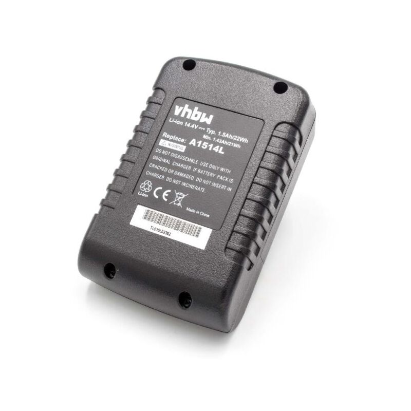 pack de 5)Remplacer la batterie Bosch 14,4V 1500mAh pour Bosch 14.4V PSR  PSB 14.4 LI-2 PML 18 LI Series AL2215CV AL2204CV 2607336194