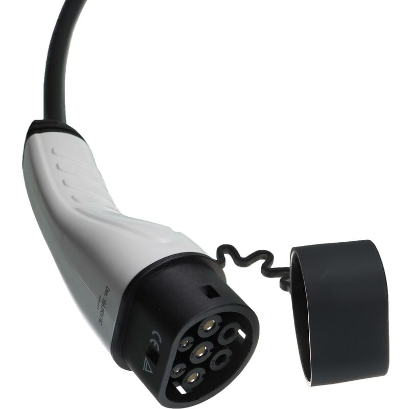 Câble de Recharge pour Voiture électrique Type 2 32A 7.2KW CEE 3 PIN  European Standard Câble de Recharge Portable réglable avec boîtier de  Recharge commutable étanche IP66, 5M (Noir) : : Auto