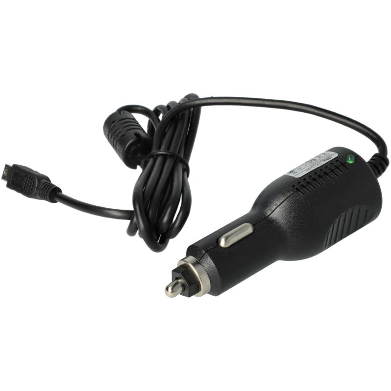 Vhbw Chargeur de voiture USB C adaptateur allume-cigare 12V 2,4 A