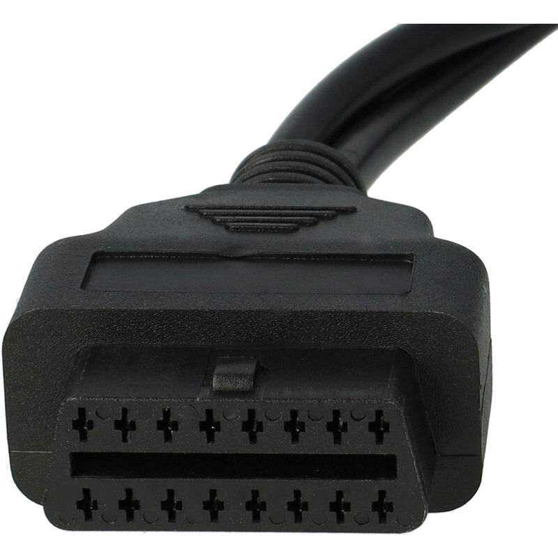 Acheter Câble de moto Yamaha 3PIN 4PIN Honda 6Pin à 16PIN mâle à femelle  moto 3 en 1 connecteur OBD câble de connecteur de diagnostic OBD 2