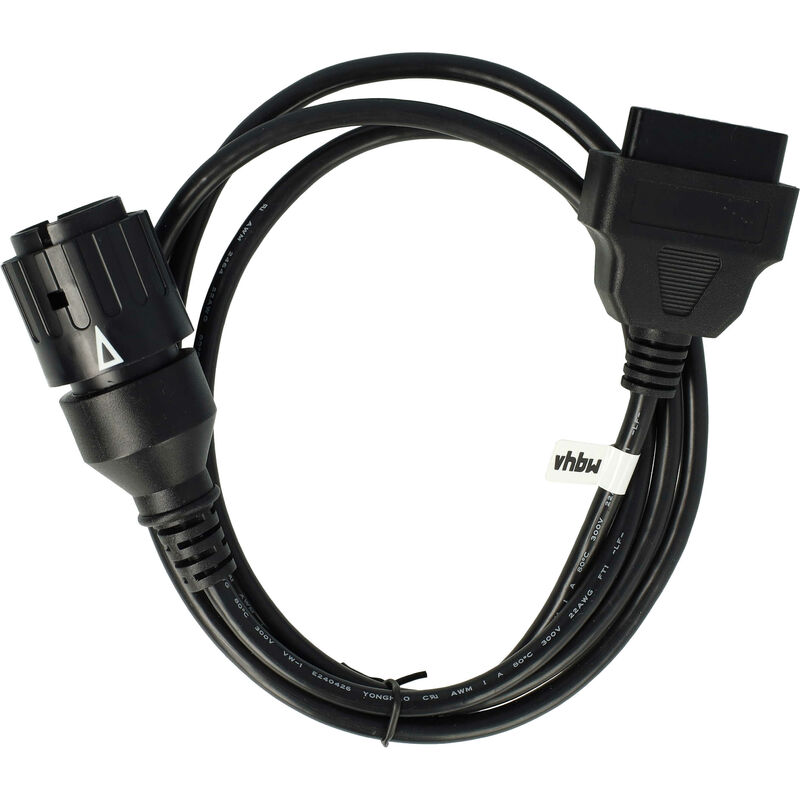 Câble de connecteur de moto OBD 16PIN femelle à 4PIN pour Honda
