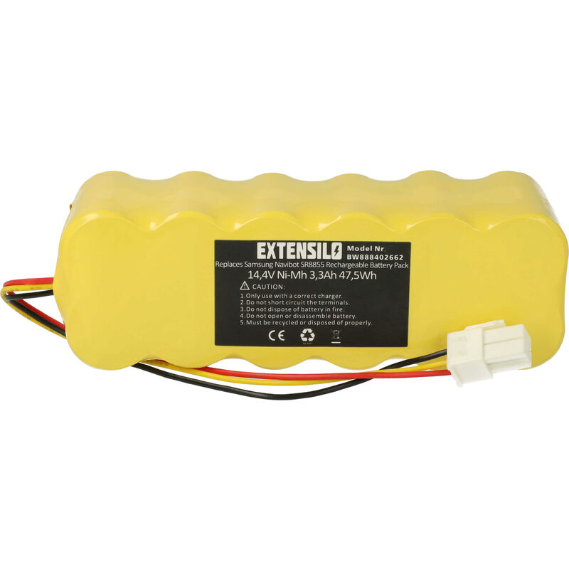 EXTENSILO Batterie compatible avec Dyson V6 Car+Boat, Cord-free