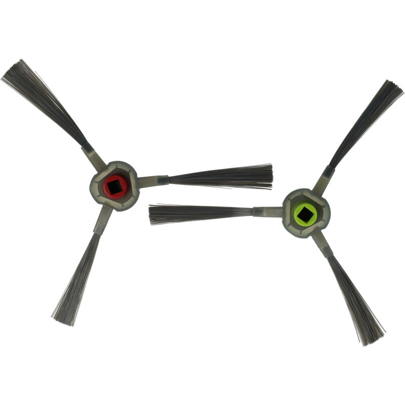 vhbw 2x Brosses, set de rouleaux compatible avec iRobot Roomba 500, 510,  520 aspirateur robot - brosse