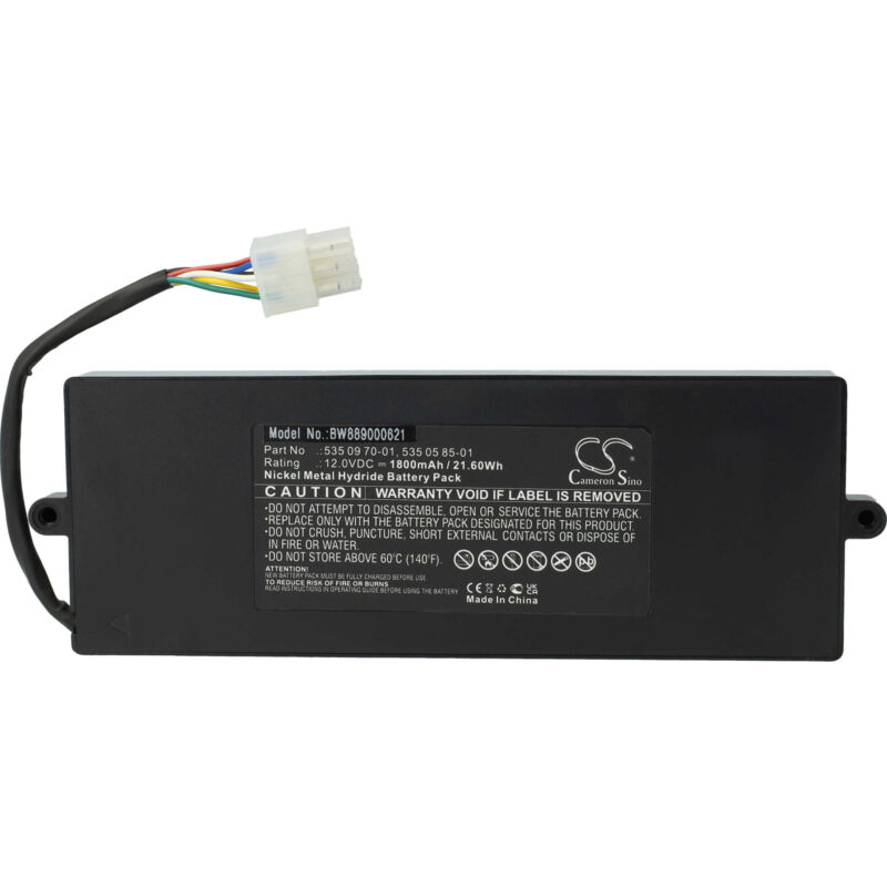 Vhbw 2x Batterie remplacement pour Husqvarna 580 68 33-02, 580 68 33-03
