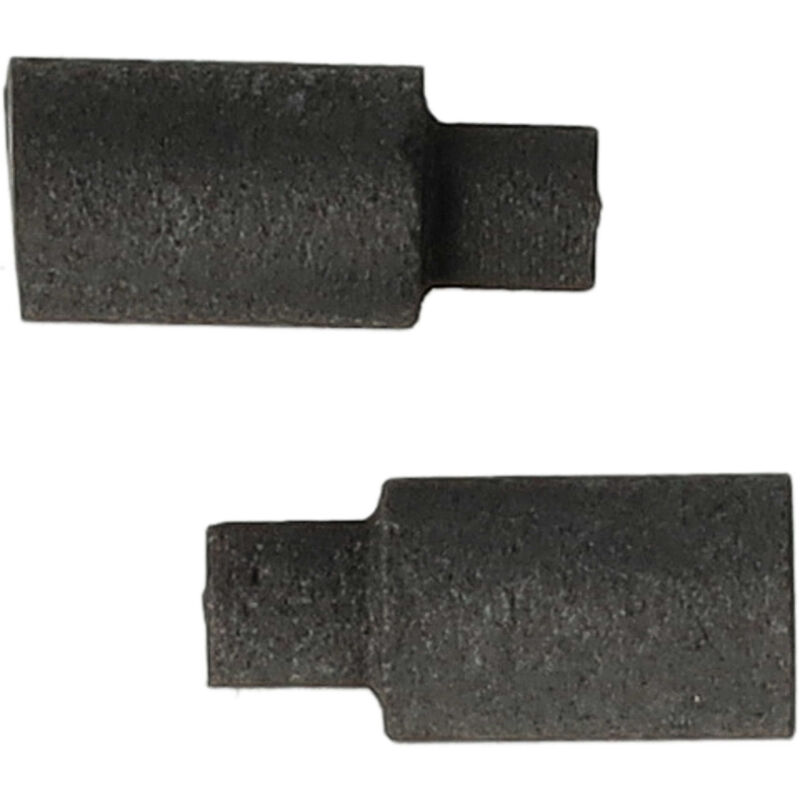 Balais De Charbon Pour Locomotive Roco 89743 - Dimensions 3 X 2 X 6,5 Mm, Lot De 2, Graphite