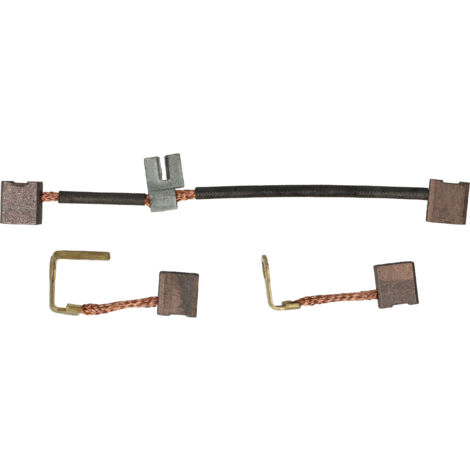 vhbw 4x balais de charbon démarreur 10,5 x 11 x 5 mm compatible avec Yamaha YZF-R1 1000 RN091 2002 152 PS 112 kw moto, voiture (1/5)
