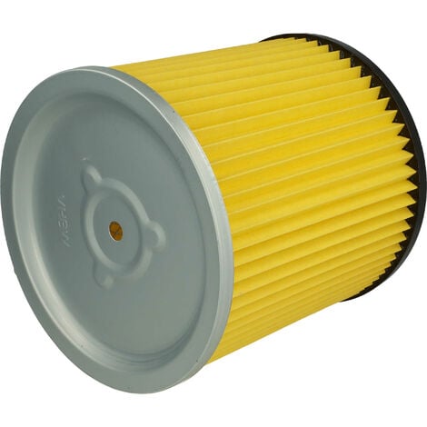 2x filtre à cartouches pour aspirateur compatible avec Kärcher WD