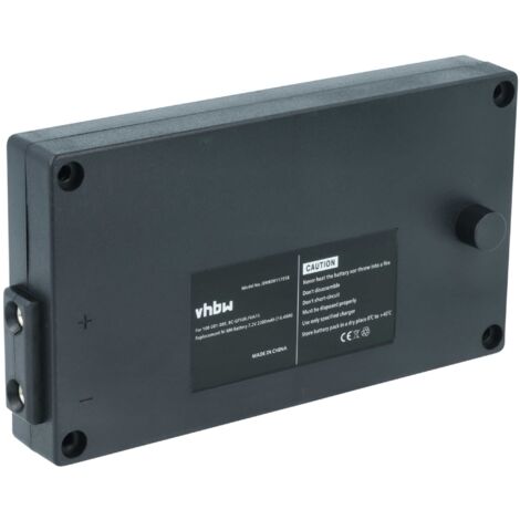 Batterie Vhbw 2000mAh 3,6V NiMH Remplacement Pour Itowa BT3613MH2 – Télécommande Industrielle
