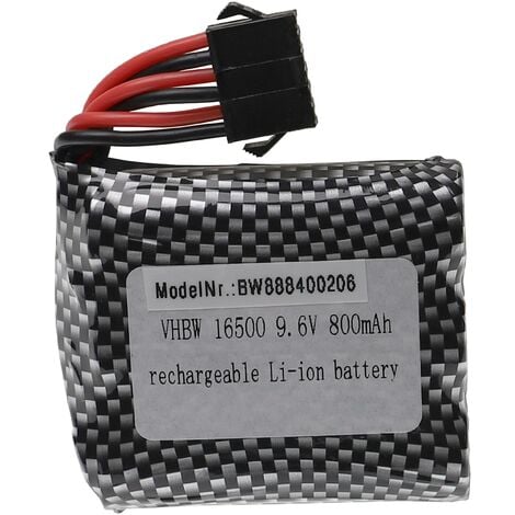 Pack Batterie NiMh - 9.6V - 800mAh + Connecteur - SOMFY 