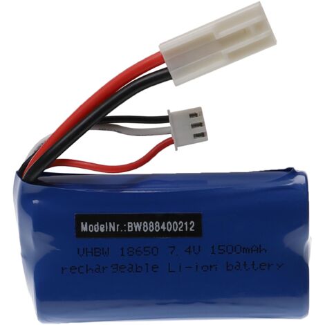 Lot 5 Batteries 1500mAh 3.7V Li-ion Pour Baofeng BF-666S, BF-777S, BF-888S - Talkie-Walkie Rechargeables