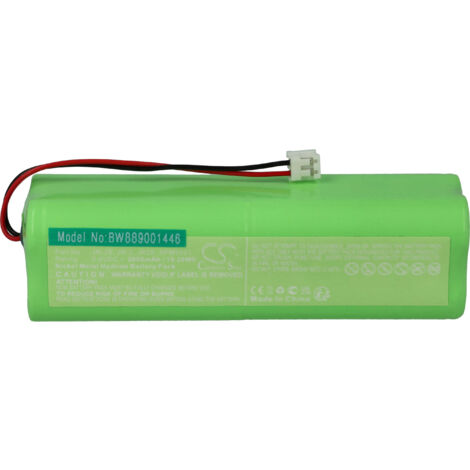 Batterie adaptable Somfy 9001001 - NIMH 9.6V 1500mAh avec