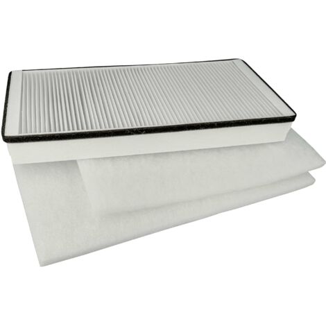 Kit De 3 Filtres – Compatible Helios KWL EC 450/500 – Filtre à Air Et Poussière – Entretien Ventilation