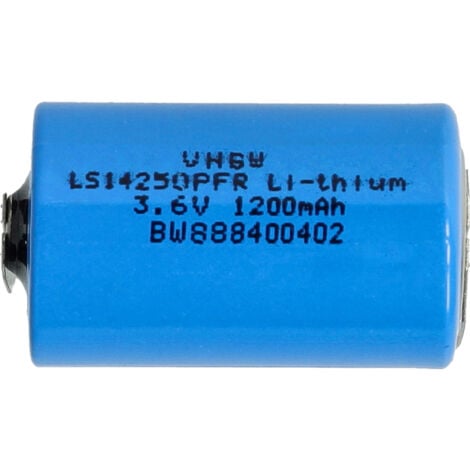 Batterie au lithium rechargeable primaire D piles 3,6V Cellule 1