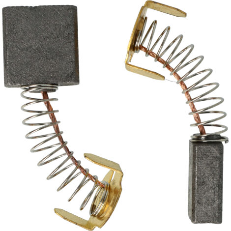 Lot De 2 Charbons Balais CB65 – 7 X 17 X 18 Mm Pour Moteur électrique Universel