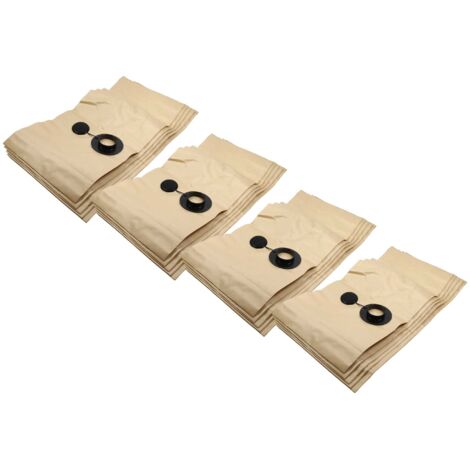 vhbw 20x Sacs filtrants remplacement pour Festool 483143, FIS-SR 5/6 pour appareil d'aspiration - 29,7cm x 99,6cm couleur sable (1/5)