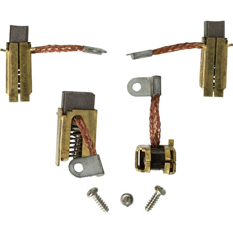 Vhbw 4x Balais De Charbon Pour Moteur 16,2 X 15,8 X 8,9 Mm Compatible Avec Iskra Mahle AMJ5723-11.216.211 Moteur