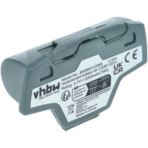 Batterie Pour Nettoyeur Kärcher - 2500mAh 3.7V Li-ion, Compatible 1.633-563.0 Etc., Neuve