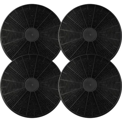 Lot De 6 Filtres à Charbon Actif Pour Hotte Aspirante - 17 X 17 Cm, Remplacement Facile