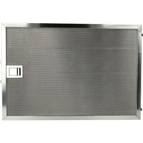 vhbw Filtre anti-graisse compatible avec Miele DA5290 W (2005 - 2006) hotte de cuisine - 36,8 x 25,4 x 0,9 cm, acier inox (1/5)