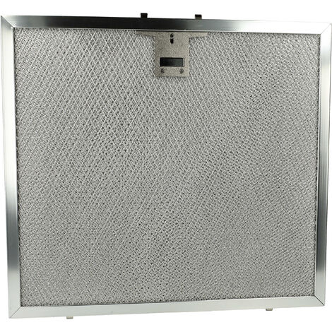 vhbw Filtre anti-graisse compatible avec Miele DA 424 V, DA424EXT (2004 - 2006) hotte de cuisine - 28,4 x 31,5 x 0,9 cm, acier inoxydable (1/5)