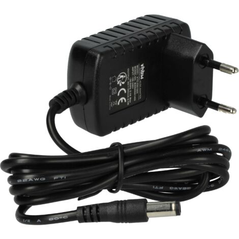 vhbw Bloc d'alimentation compatible avec Behringer HellBabe pédale d'effet - 1,45 cm