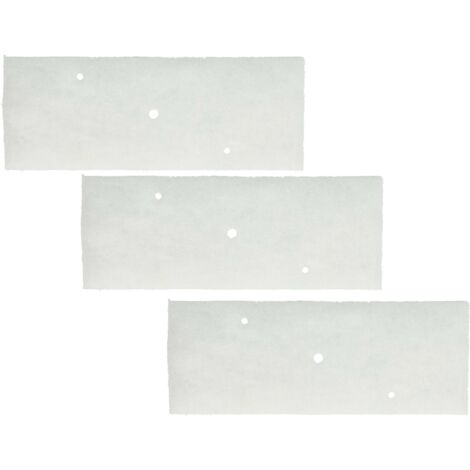 Trade-Shop - 3 filtri in spugna compatibili con Panasonic NH-P80 NH-P80G1 NH -P80G2 NH-P80S1 NH-P70G2WAU sostituisce ANH300-4870 ANH300-4871 / filtro in schiuma per asciugatrice