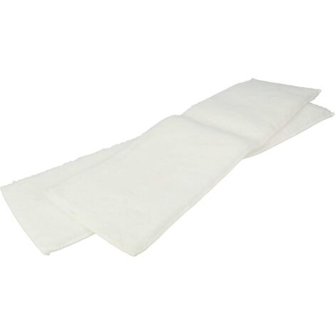 vhbw 2x lingettes compatible avec Kärcher SC 4 Premium, SC 4 Iron Kit - serpillère douce 40,5 x 11,15 x 0,3 cm (1/5)