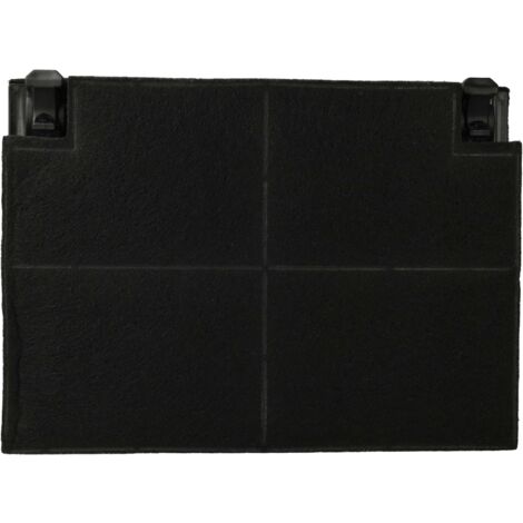 vhbw Filtre à charbon actif compatible avec Electrolux DBL7030CN, EFG50021S, EFG50023S, EFG514G, EFG50022S hotte aspirante - 19,5 x 13,9 x 2,2 cm (1/5)