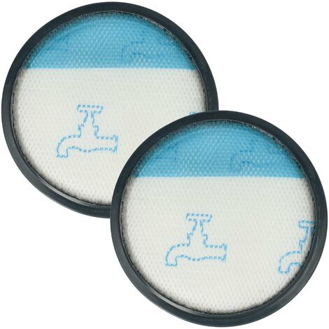 vhbw 2x Filtre pré-moteur compatible avec Grundig VCC 7670 A