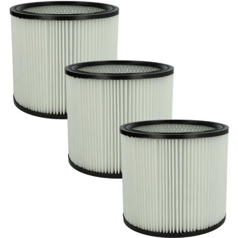 2 Filtres Lavables Plissés Ronds Pour AquaVac 7403/3000 Et Plus - Marque Kallefornia, Diamètre 19 Cm, Neufs