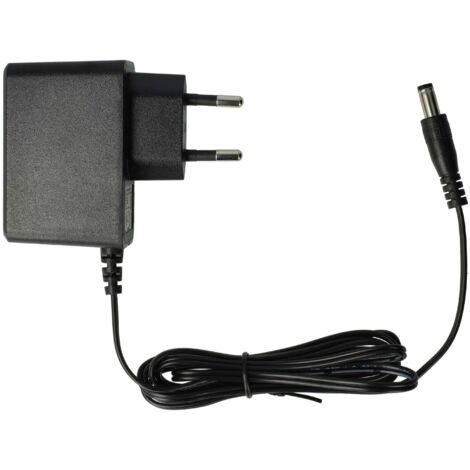 Vhbw – Bloc d'alimentation 15V 0.5A pour Bosch 3603JB3000 – Prise euro coudée 90° – Longueur 150 cm pour accès facile