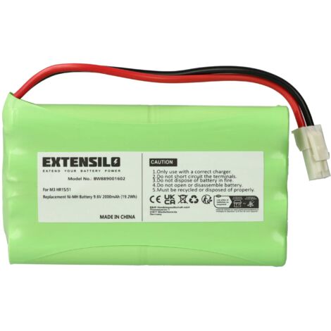 Batterie Rechange Pour Téléphone Fixe Siemens Gigaset AS150, AS160, Etc. - 850mAh, 2,4V, NiMH