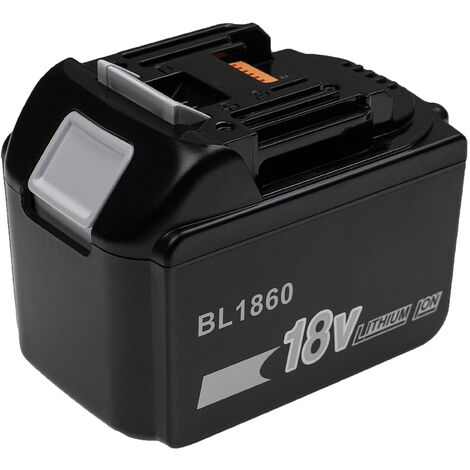 EXTENSILO Batterie compatible avec Makita XSS02Z, XSS01Z, XST01M, XSS03Z, XTS01Z, XST01Z, XVJ02Z outil électrique (6000 mAh, Li-ion, 18 V) (1/4)
