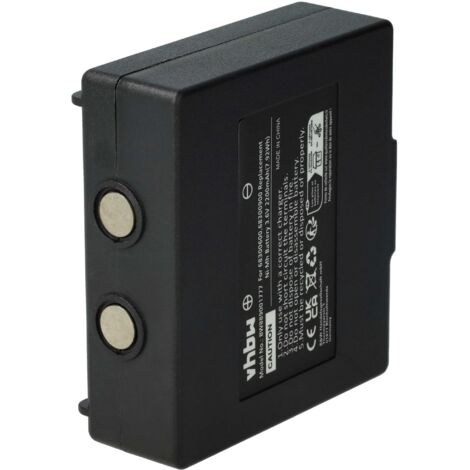 vhbw 1x Batterie compatible avec Abitron Mini Ex2-22, Mini-Ex22-IIB/, Mini opérateur télécommande industrielle (2200mAh, 3,6V, NiMH) (1/5)