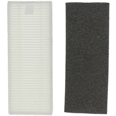 Vhbw Lot De 2x Filtres D'aspirateur Compatible Avec Rowenta RH 8553019 A2, RH 8553019 A3, RH 8553839 A3, RH 8553 GA 9A3 Aspirateur - Filtre En Mousse