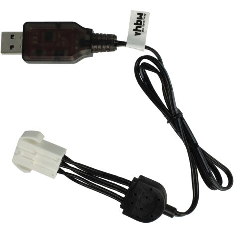 vhbw Chargeur pour batterie de modélisme RC NiMH avec connexion Tamiya Mini ou pack d'accus