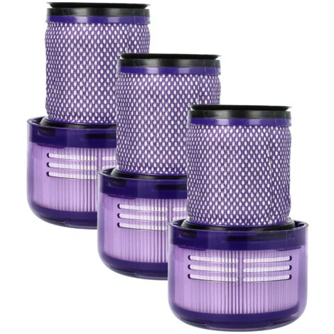 vhbw 3x filtre compatible avec Dyson V12 Slim, V12, V12 Detect Slim, V12 Detect Slim Absolute aspirateur - Filtre HEPA (1/5)