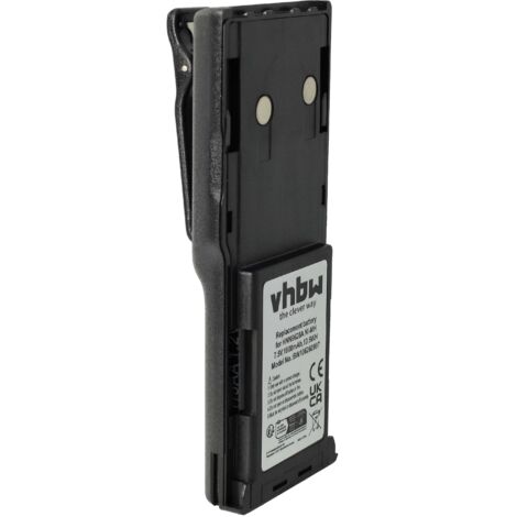 vhbw 1x Batterie compatible avec Motorola GTX900, GTX LTR Portable radio talkie-walkie (1800mAh, 7,5V, NiMH) - avec clip de ceinture (1/5)