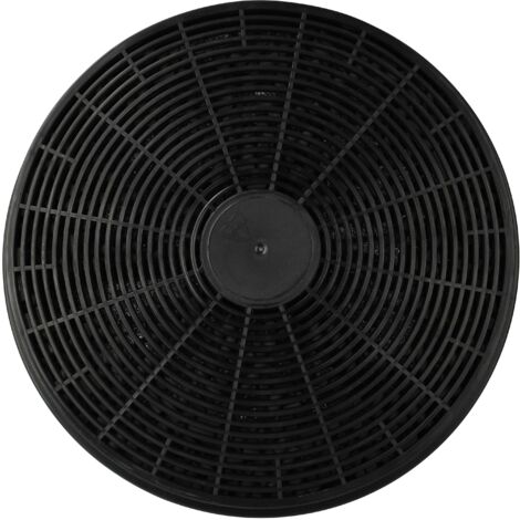 vhbw 2x Filtres à charbon actif remplacement pour Klarstein 10027530, CGCH2, 10027711, 10030983, K10001 pour hotte aspirante - 17,5 cm
