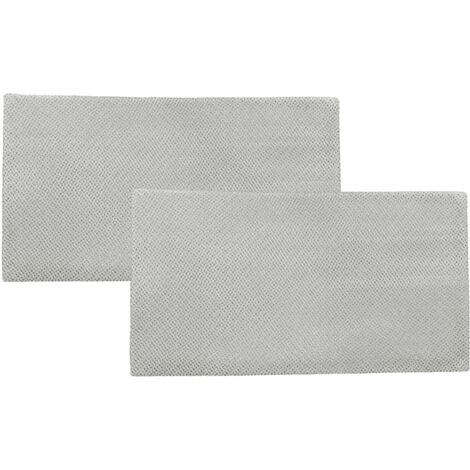 vhbw 2x Filtre anti-graisse compatible avec AEG 330D-g 94211730400, 511D-C 94211760001 hotte de cuisine - 36,6 x 20,1 x 6 cm, métal (1/5)