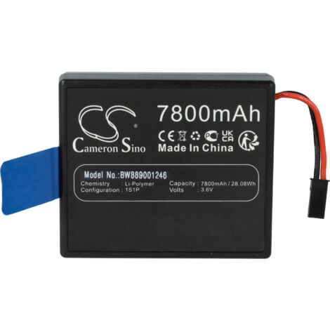 Vhbw Batterie Remplacement Pour DJI WB4-5000 Pour Télécommande Manette De Drone (5200mAh, 7,4V