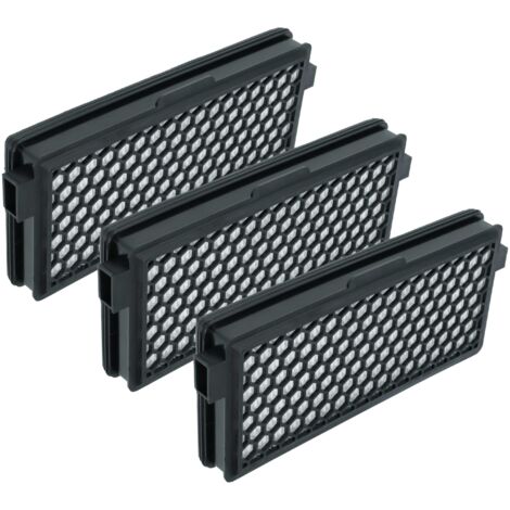 vhbw 3x Staubsaugerfilter Ersatz für Miele 5996880, 7226170, 5996882, 5996881, 7226150, 9616110