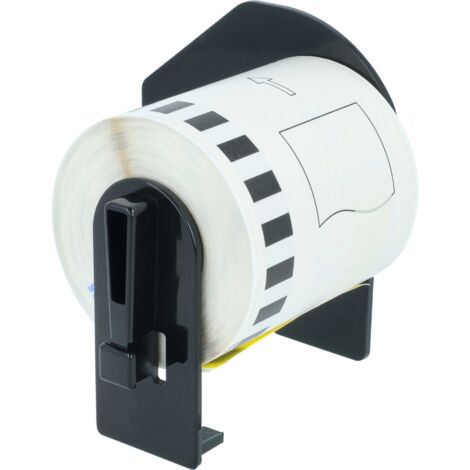 5 Rouleaux D'étiquettes Continus 102 Mm X 44,3 M - Remplacement Pour Brother RD-S01E2 - Blanc, Pour étiqueteuse, Organisation Bureau