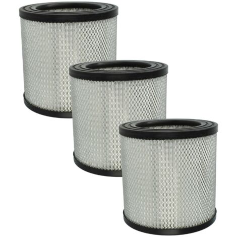 3x Filtres à Graisses Pour Friteuse SEB - Remplace 1500984689 / SS-984689 - Diamètre 14 Cm - Microfibre
