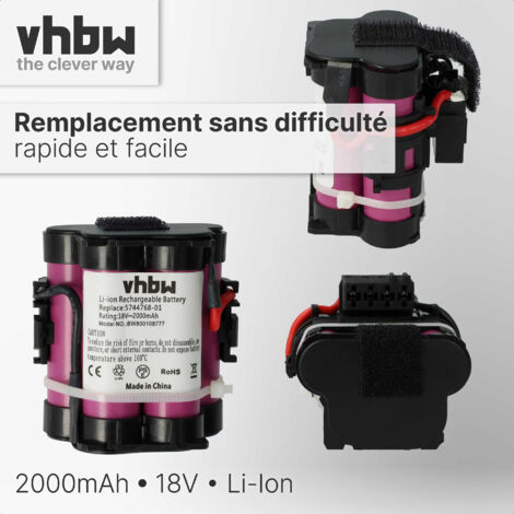 vhbw Accu compatibel met Husqvarna Automower 105, 308x, 305