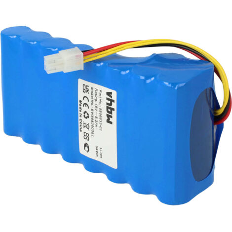 vhbw Reservebatterij voor Husqvarna 584 85 28-02, 589 58 62-01, 592 96 83-01 voor robotmaaier (3400 mAh, 18,5 V, Li-ION