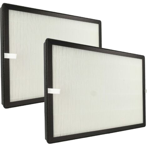 vhbw 2x Filtre à air compatible avec i@home Fangqi TKJ270F-A1 purificateur - multicouches préfiltre + HEPA + charbon actif (1/5)